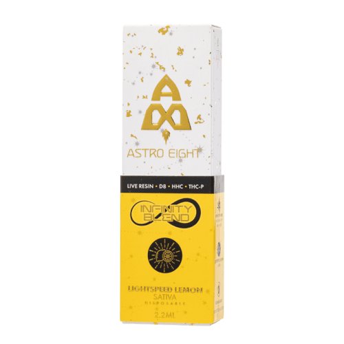 Lightspeed Lemon - Astro Eight Infinity Blend Disposable 2.2G -Astro Eight