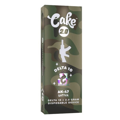 AK-47 - CAKE Delta 10 Disposable Vape 2G -Cake