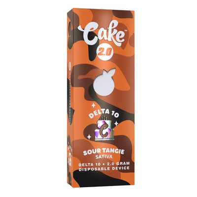 Sour Tangie - CAKE Delta 10 Disposable Vape 2G -Cake