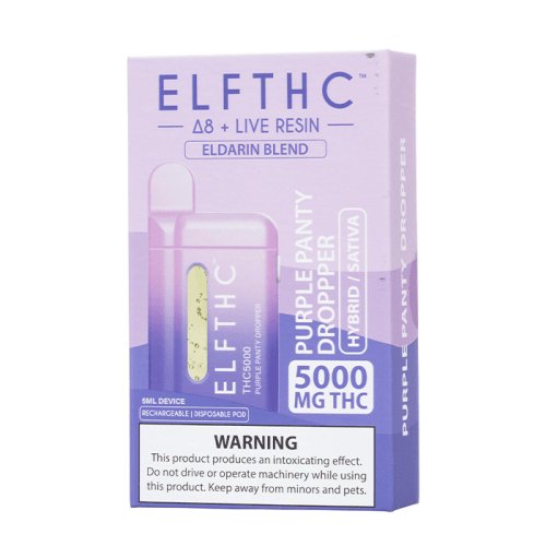 Purple Panty Dropper - ELF THC Eldarin Blend Disposable Vape 5G -ELF THC