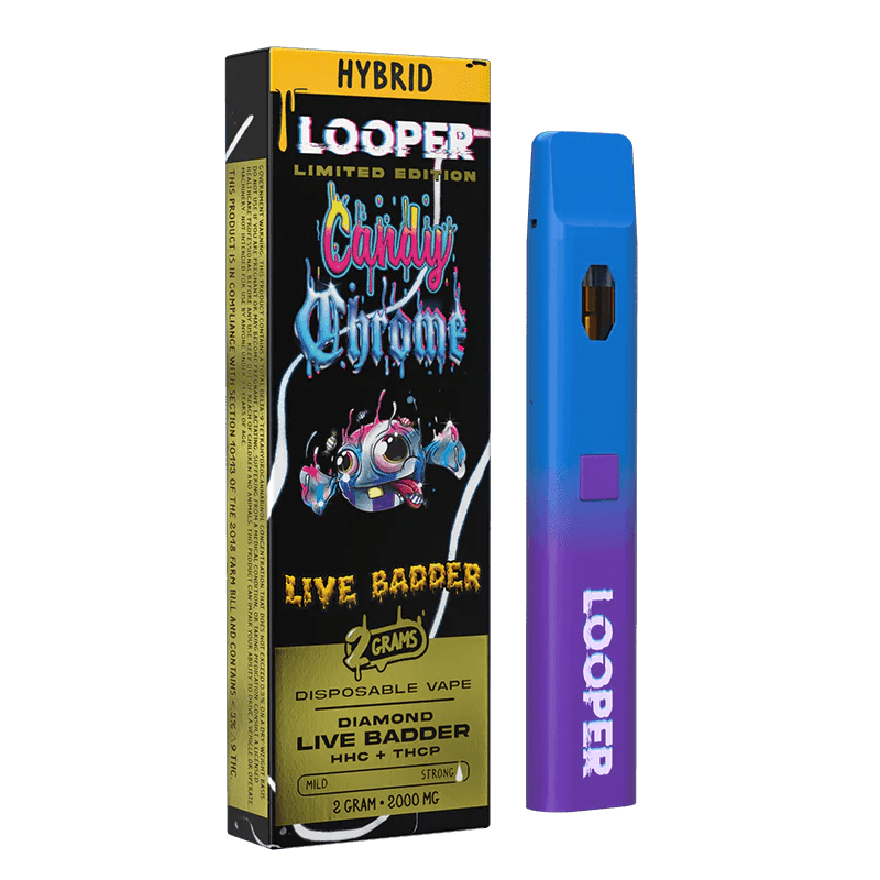 Candy Chrome - Looper Live Badder Disposable -Looper