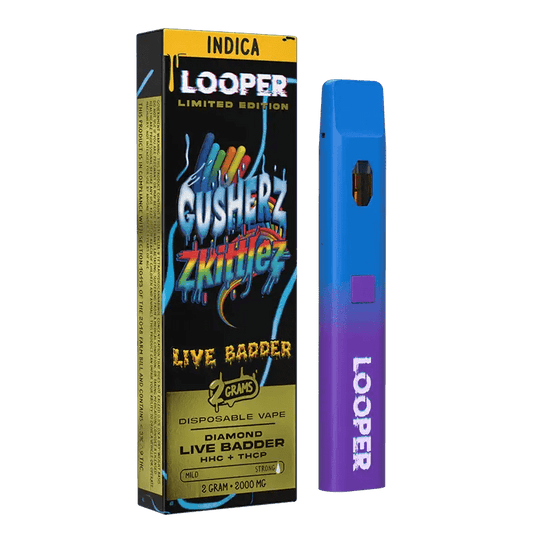 Gusherz Zkittlez - Looper Live Badder Disposable -Looper