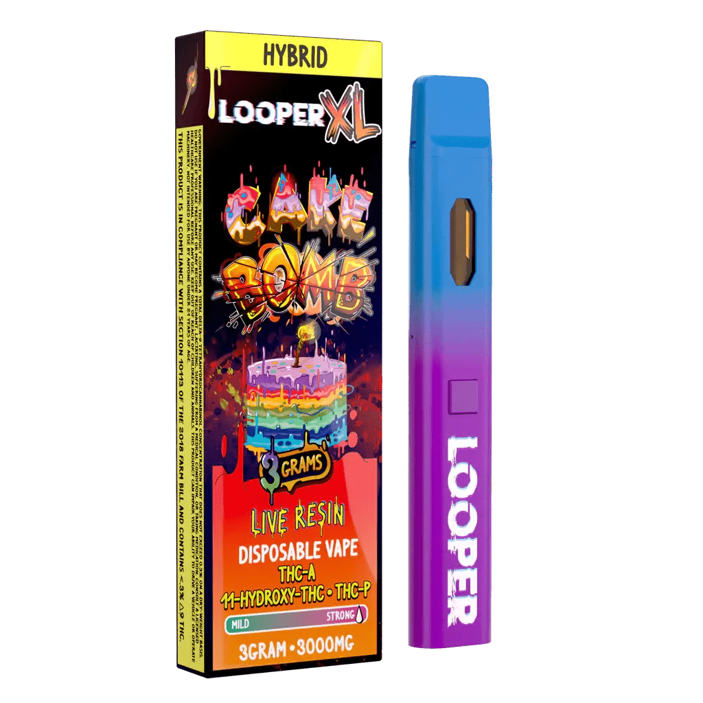 Cake Bomb - Looper Live Resin XL Disposable -Looper
