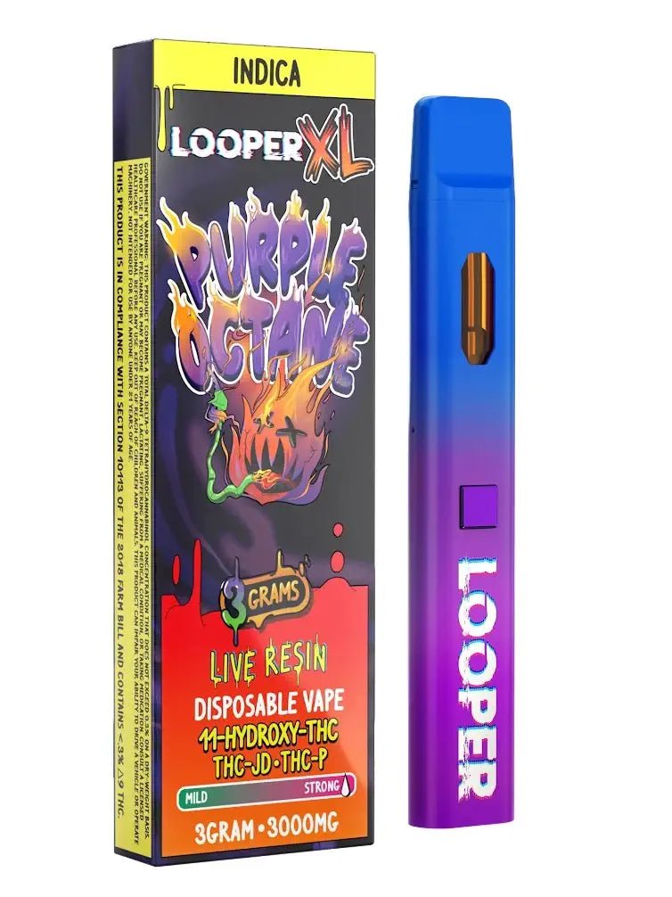 Purple Octane - Looper Live Resin XL Disposable -Looper
