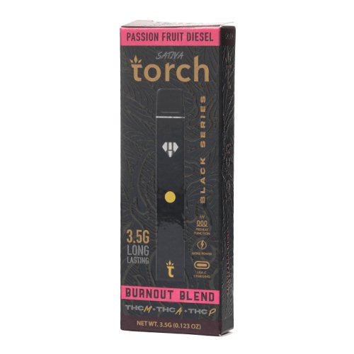 Passion Fruit Diesel - Torch Burnout Blend Black Series Disposable Vape 3.5G -Torch