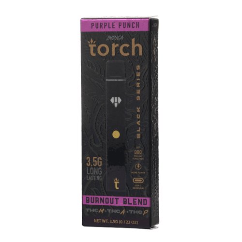 Purple Punch - Torch Burnout Blend Black Series Disposable Vape 3.5G -Torch