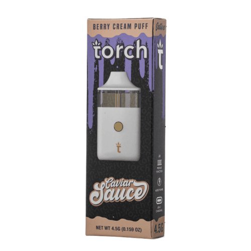 Berry Cream Puff - Torch Caviar Sauce Disposable Vape 4.5G -Torch