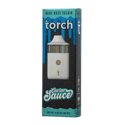 Blue Razz Eclair - Torch Caviar Sauce Disposable Vape 4.5G -Torch