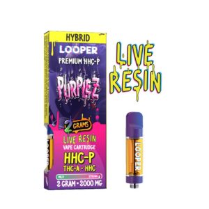Purplez - Looper Live Resin Cart - Looper - DC LLC
