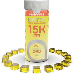 Pineapple - Aera THC Gummies 15000mg - Aera THC - DC LLC