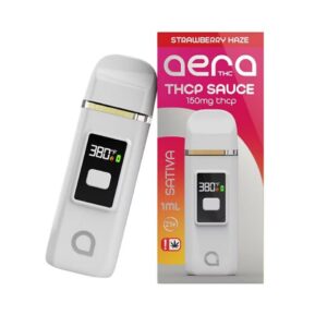Strawberry Haze - Aera THCP Sauce Disposable 1G - Aera THC - DC LLC