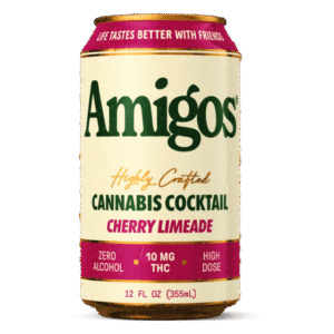 Cherry Limeade - Amigos Cannabis THC Drink 10mg - Amigos - DC LLC