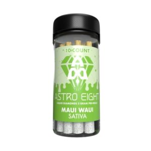 Maui Waui - Astro Eight THCA Liquid Diamonds Pre - Rolls 10CT - Astro Eight - DC LLC