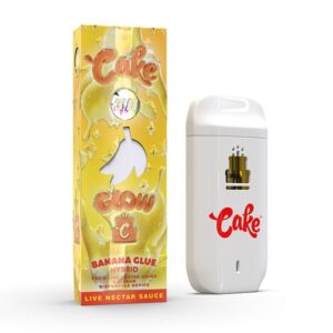 Banana Glue - Cake Glow THC - A Disposable Vape | 3g - Cake - DC LLC