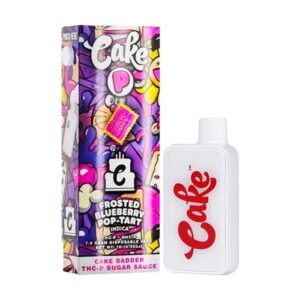 Frosted Blueberry Pop - Tart - Cake P THC - P Disposable Vape 7G - Cake - DC LLC