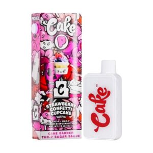 Strawberry Confetti Cupcake - Cake P THC - P Disposable Vape 7G - Cake - DC LLC