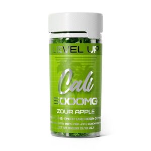 Zour Apple - Cali Extrax Level Up Gummies 5000MG - Cali Extrax - DC LLC