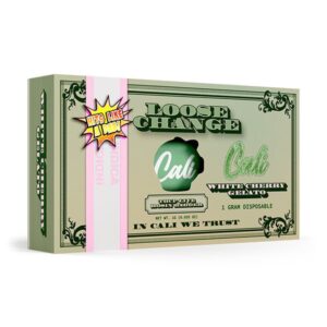 White Cherry Gelato - Cali Extrax Loose Change Disposable 1G - Cali Extrax - DC LLC
