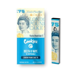 London Pound Cake - Cookies Delta - 8 Disposable 1G - Cookies - DC LLC