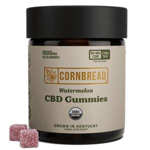 Watermelon - Cornbread Hemp CBD 1500MG Gummies - Cornbread - DC LLC