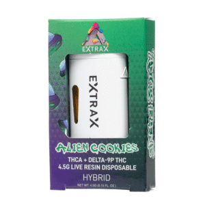Alien Cookies - Delta Extrax Adios MF Disposable 4.5G - Delta Extrax - DC LLC