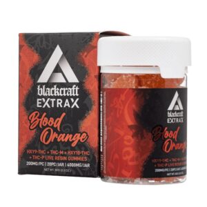 Blood Orange - Delta Extrax Blackcraft Gummies 4000MG - Delta Extrax - DC LLC