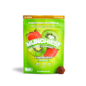 Kiwi Burst - Delta Munchies Euphoria Delta 9 Gummies - Munchies - DC LLC