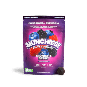 Midnight Berry - Delta Munchies Euphoria Delta 9 Gummies - Munchies - DC LLC