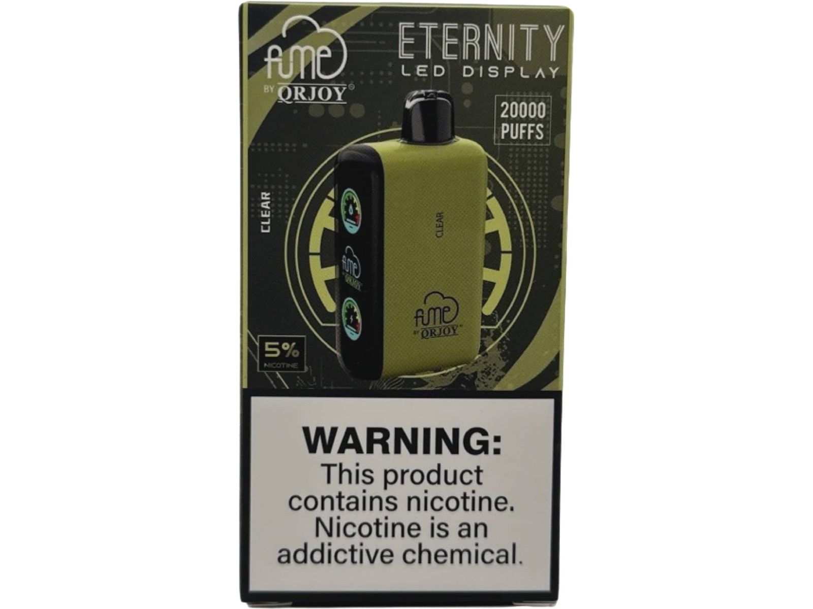 Fume Eternity Disposable Vape 20000 Puff - Clear