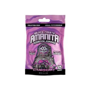 Strawberry - Galaxy Treats Amanita Mushroom Gummies 7500MG - Galaxy Treats - DC LLC