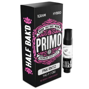 Pnk Rntz - Half Bak'd Primo Cartridge 1G - Half Bak'd - DC LLC