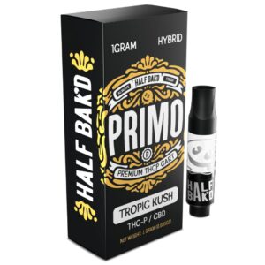 Tropical Kush - Half Bak'd Primo Cartridge 1G - Half Bak'd - DC LLC
