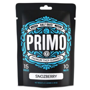 Snozberry - Half Bak'd Primo Gummies 150MG - Half Bak'd - DC LLC