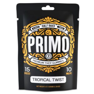 Tropical Twist - Half Bak'd Primo Gummies 150MG - Half Bak'd - DC LLC