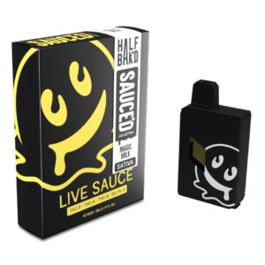 Magic Milk - Half Bak'd Live Resin Sauce'd Disposable 4G - Half Bak'd - DC LLC
