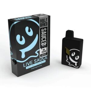 Ube Cream - Half Bak'd Live Resin Sauce'd Disposable 4G - Half Bak'd - DC LLC