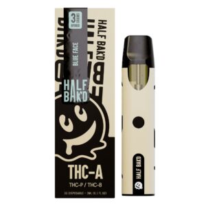 Blue Face - Half Bak'd THC - A Disposable 3G - Half Bak'd - DC LLC