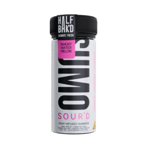 Wacky Watermelon - Half Bak'd Sour'D Sumo Gummies - Half Bak'd - DC LLC