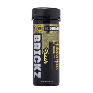Peach - Hidden Hills Brickz Gummies 15000MG - Hidden Hills - DC LLC