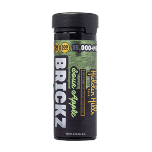 Sour Apple - Hidden Hills Brickz Gummies 15000MG - Hidden Hills - DC LLC
