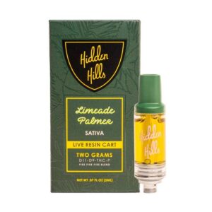 Limeade Palmer - Hidden Hills Live Resin Cart 2g - Hidden Hills - DC LLC