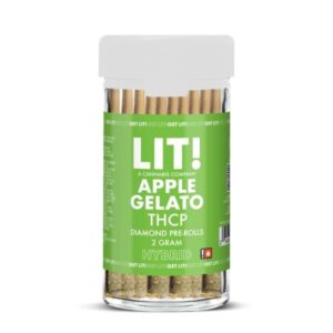 Apple Gelato - Lit THCP Liquid Diamonds Pre-Rolls 10CT