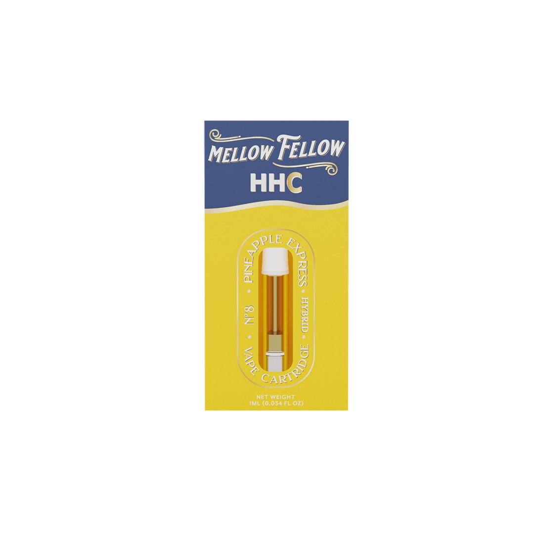 Pineapple Express - Mellow Fellow HHC Cart 1mL - Mellow Fellow - DC LLC
