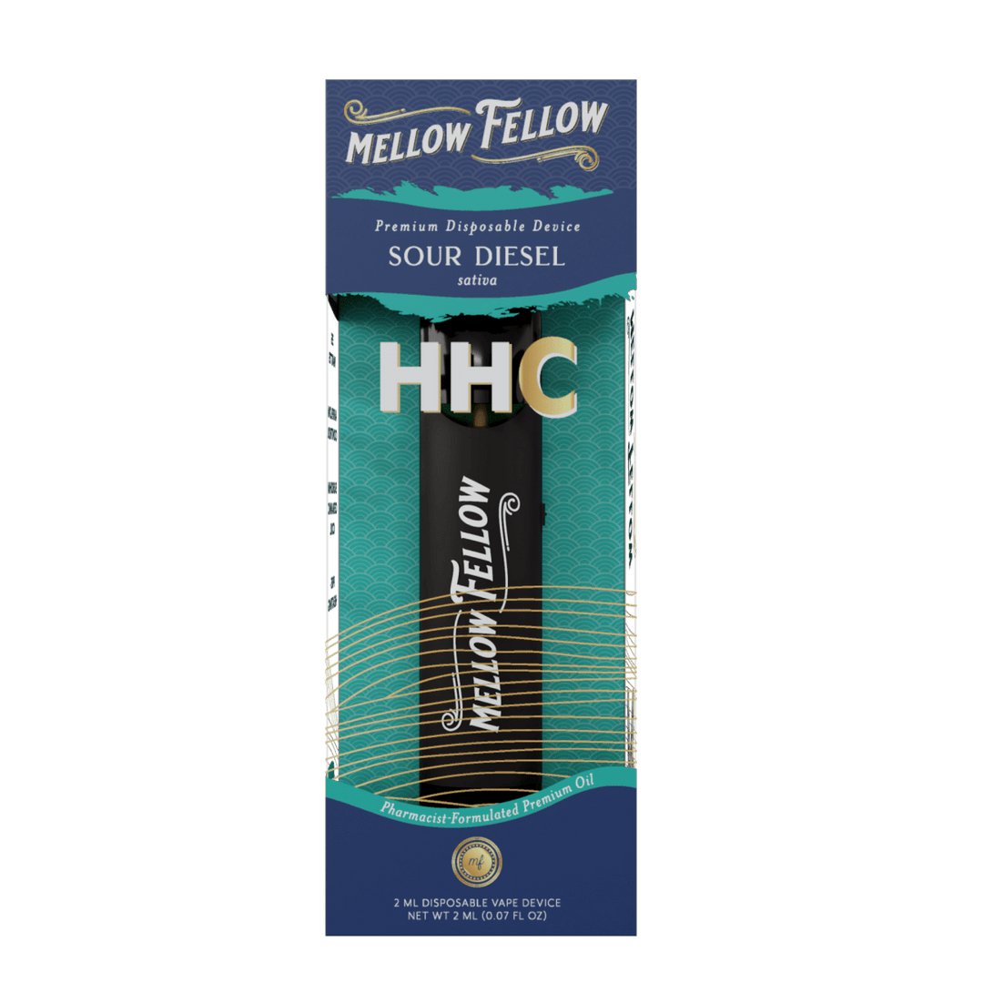 Sour Diesel - Mellow Fellow HHC Disposable 2mL - Mellow Fellow - DC LLC