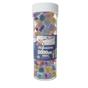 Fruit Punch - Mellow Fellow HHC Gummies 2000MG - Mellow Fellow - DC LLC