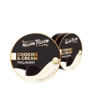 Cookies And Cream - Mellow Fellow THC - P Burst Gummies 250MG - Mellow Fellow - DC LLC
