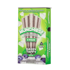 Gassy Taffy - Munchies THCA Diamond Pre Rolls 5G - Munchies - DC LLC