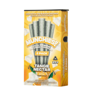 Tangie Nectar - Munchies THCA Diamond Pre Rolls 5G - Munchies - DC LLC