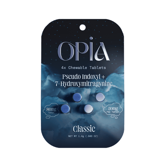 Classic - Opia Pseudo + 7-Hydroxy Chewable Tablets Box