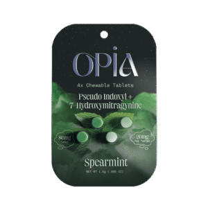 Spearmint - Opia Pseudo + 7-Hydroxy Chewable Tablets Box